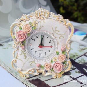 Pink Rustic Alarm Clock Home DÃ©cor