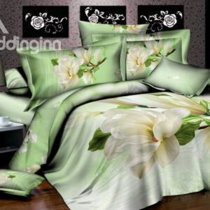 New Arrival Cheap Rural Fresh Blooming Flowers with High Quality 4 Pieces Bedding Sets