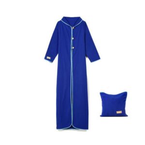Fantastic Blue Comfortable Multi-Function Convenient Dawdler Blanket