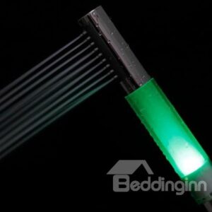 Self-Generating Electricity Handheld LED Shower Head Temperature Control Color