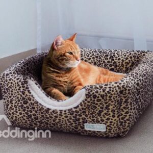 New Arrival Cute Leapord and Pink Style Fashion Cat Beds