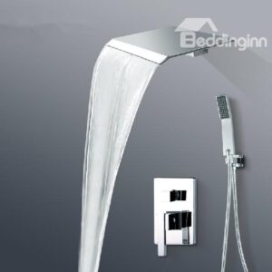 New Arrival Pure Copper Concealed Shower Head Faucet with Handheld