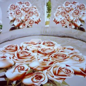 Elegant Color 3D a bunch of roses Print 4 Piece Bedding Sets/Duvet Cover Sets