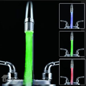 New Arrival Three Color Faucet Changing Color by Temperature