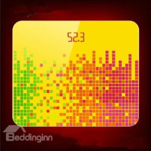 Colorful Dancing Notes Style Bathroom Weight Scale