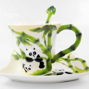 New Arrival Unique Design Cute Panda Coffee Cup