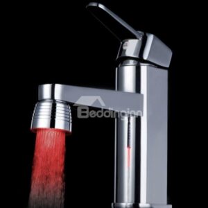 High Quality Three Color Faucet Changing Color by Temperature for Kitchen/Bathroom