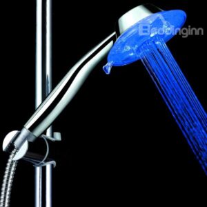 Adjustable Water Volume Three Color faucet changing color by temperature for kitchen/Bathroom