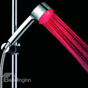 Beautiful Three Colors Shower Head Color-changing for kitchen/Bathroom