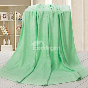 New Arrival Top Class Skin Care Wide Ribbon Soft Blanket
