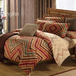 New Arrival 100% Cotton Thick Brushed 4 Piece Bedding Sets/Duvet Cover Sets
