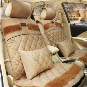 New Arrival Gooes Down Feather Made Car Set Covers with Trow Pillows