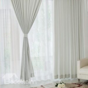 Eco-Fine Two- piece High Quality Cheap Price Living Room & Bed Room Curtain