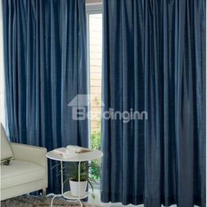 Eco-Fine Polyester Cotton One Piece Eco- Friendly Living Room & Bed Room Curtain