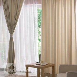 Polyester Cotton Made Affordable Price Eco- Friendly Modern Curtain