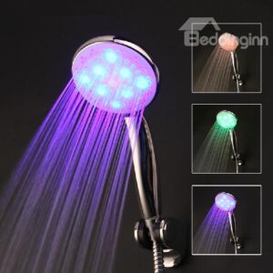 LED Self-Luminous Handheld Shower Head faucet
