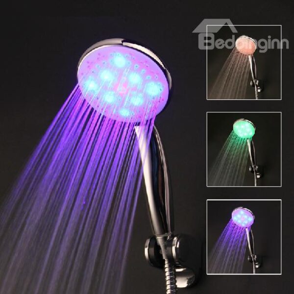 LED Self-Luminous Handheld Shower Head faucet