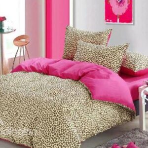 New Arrival 100% Cotton Fashion Sexy Leopard 4 Piece Bedding Sets/Duvet Cover Sets