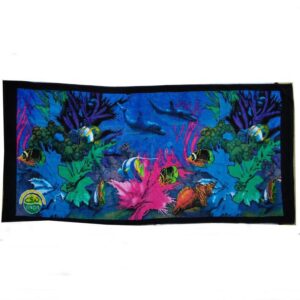 New Arrival Cartoon Sea World Dolphin Patterns Bath Towel