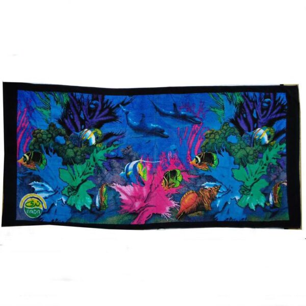 New Arrival Cartoon Sea World Dolphin Patterns Bath Towel
