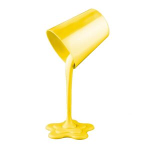 Best Selling Fashion Pull Water Cup Shape LED Table Lamp Yellow Color