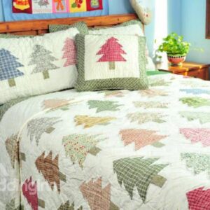 New Arrival Simple Christmas Tree 3 Piece Bedding Sets