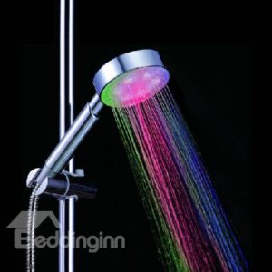 7 Colors LED Chrome Finish Hand Shower Head