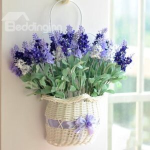 Graceful Lavender Hanging Flower Basket