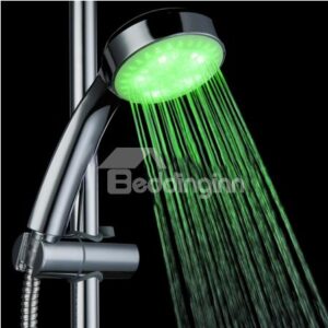 ABS Shower Head with Color Changing LED Light