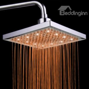 New Style Luxurious Shower Head with Color Changing LED Light
