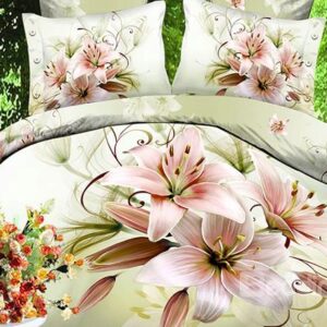 Pretty Flower Fairy 4 Piece Polyester Bedding Sets