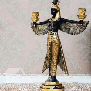 New Arrival Special Design Elegant Eypt Godess Shape Candle Holder