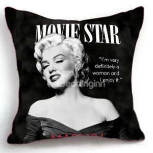 New Arrival Beautiful Marilyn Monroe Off-The-Shoulder Print Throw Pillow