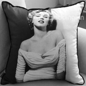 New Arrival Sexy Marilyn Monroe in Strapless Dress Print Throw Pillow