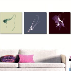 New Arrival Elegant Special Patterns Print 3-piece Cross Film Wall Art Prints