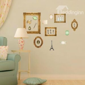 New Arrival European Style Lovely Photo Frames Print Wall Stickers