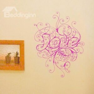 Classic Pure Color Rhapsody of Love Wall Sticker
