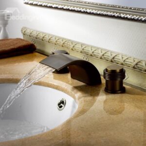 New Arrival ORB Black Bronze Waterfall Faucet