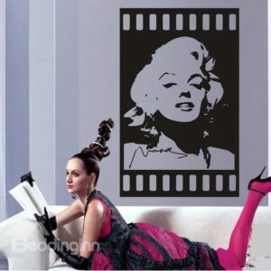 Sexy Classical Marilyn Monroe Photo Film Wall Sticker