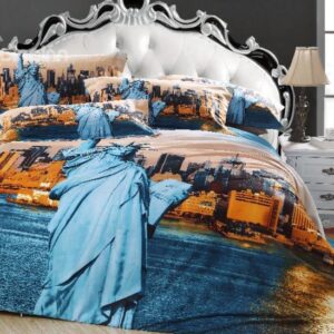 New Arrival Statue of Liberty Print 3D Bedding Sets