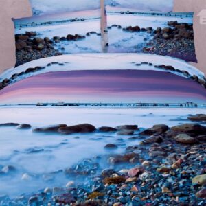 New Arrival Pebbles in the Mist Print 3D Bedding Sets