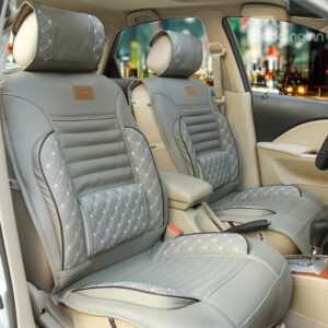 New Arrival High Quality Luxurious Stylish PU Leather and Deluxe Fashion Seat Covers