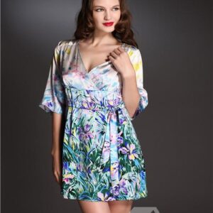 High Quality Beautiful Printing Skincare Sleepwear