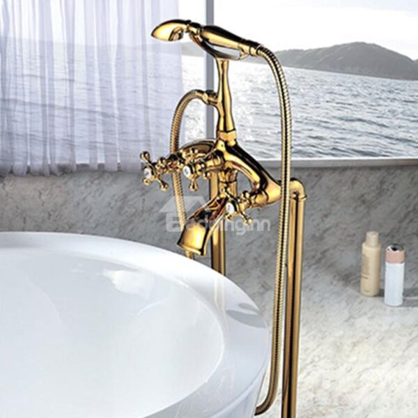 New Arrival High Quality Gold Bathtub Faucet