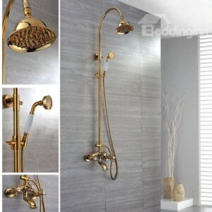 New Arrival High Quality Gold Shower Head Faucet