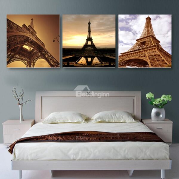 New Arrival Magnificent Eiffel Tower Cross Film Wall Art Prints