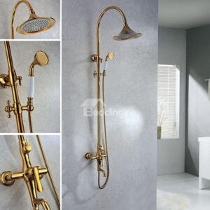 Top Selling Fantastic High Quality Gold Shower Head Faucet