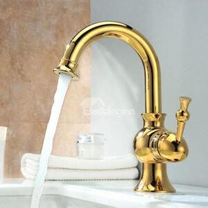 New Arrival Hot Selling Gold Bathroom Sink Faucet