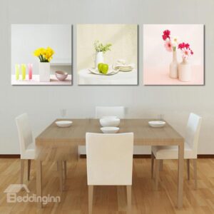 New Arrival Fragrant Flowers In The Bottle Cross Film Wall Art Prints