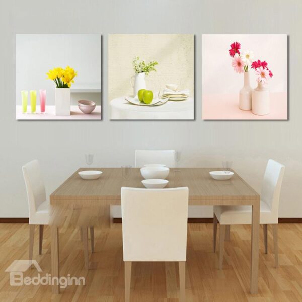 New Arrival Fragrant Flowers In The Bottle Cross Film Wall Art Prints